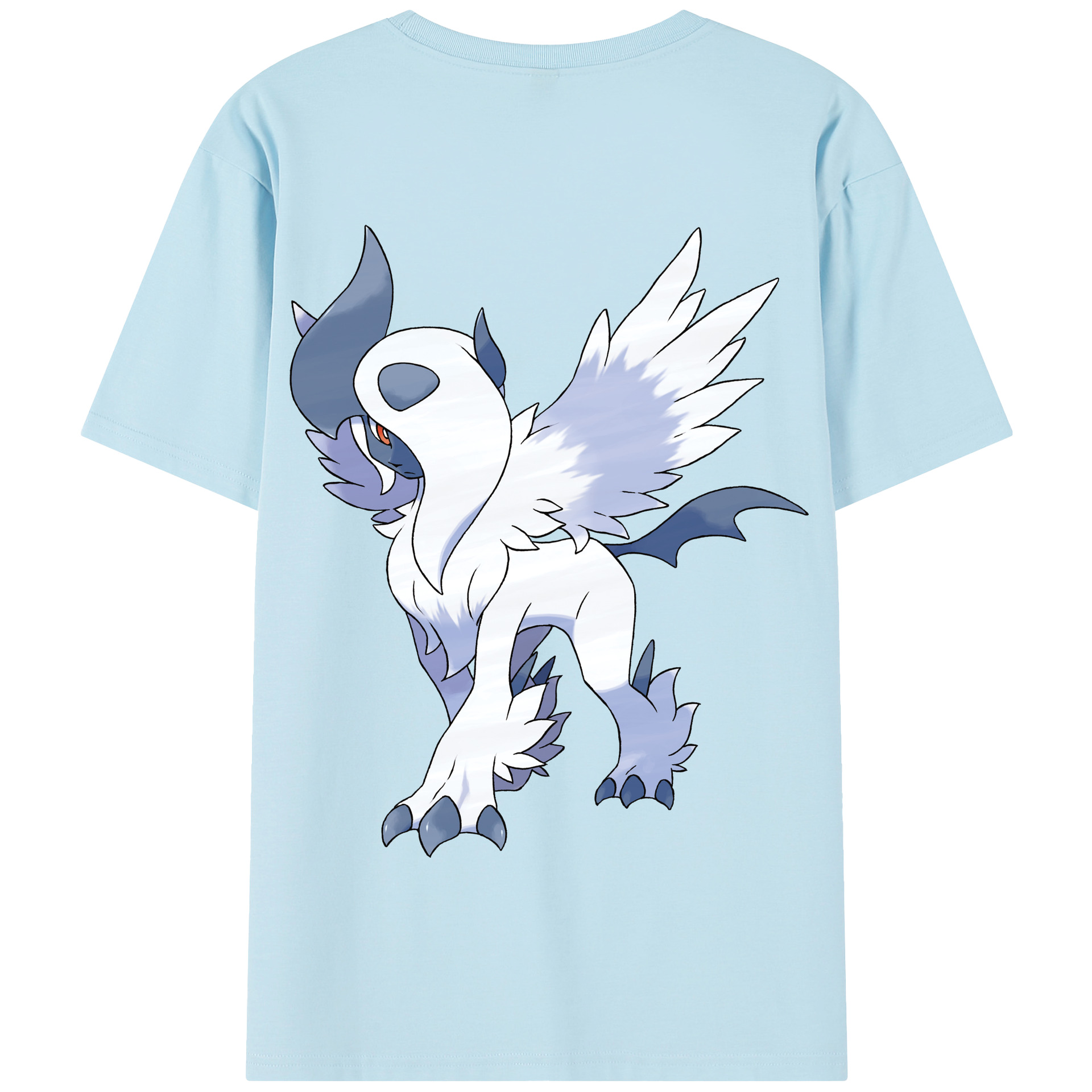 （画像用） ポケットモンスター Pokémon 綿100％半袖Tシャツ（背面プリント）